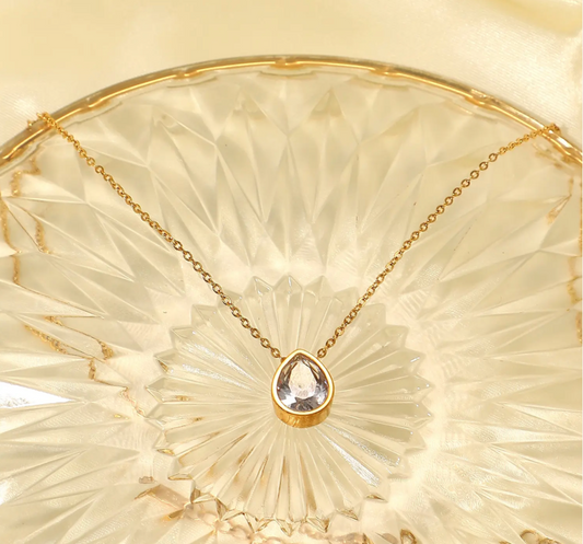 Olivia Zircon Pendant Necklace