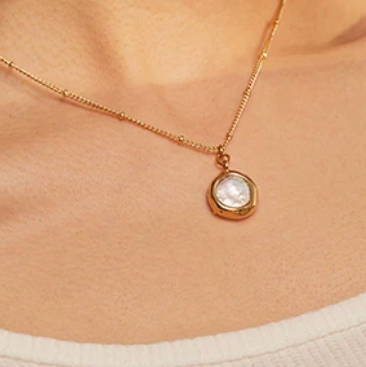 Lila Freshwater Pearl Necklace
