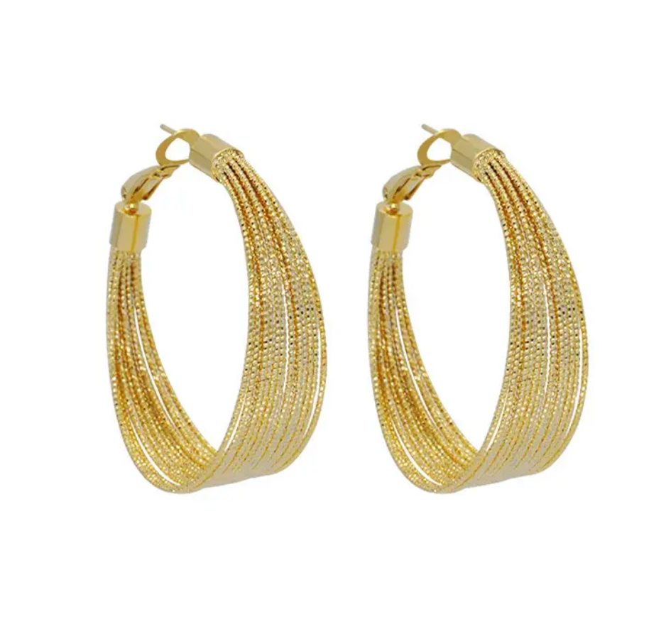 Bridget Hoop Earrings
