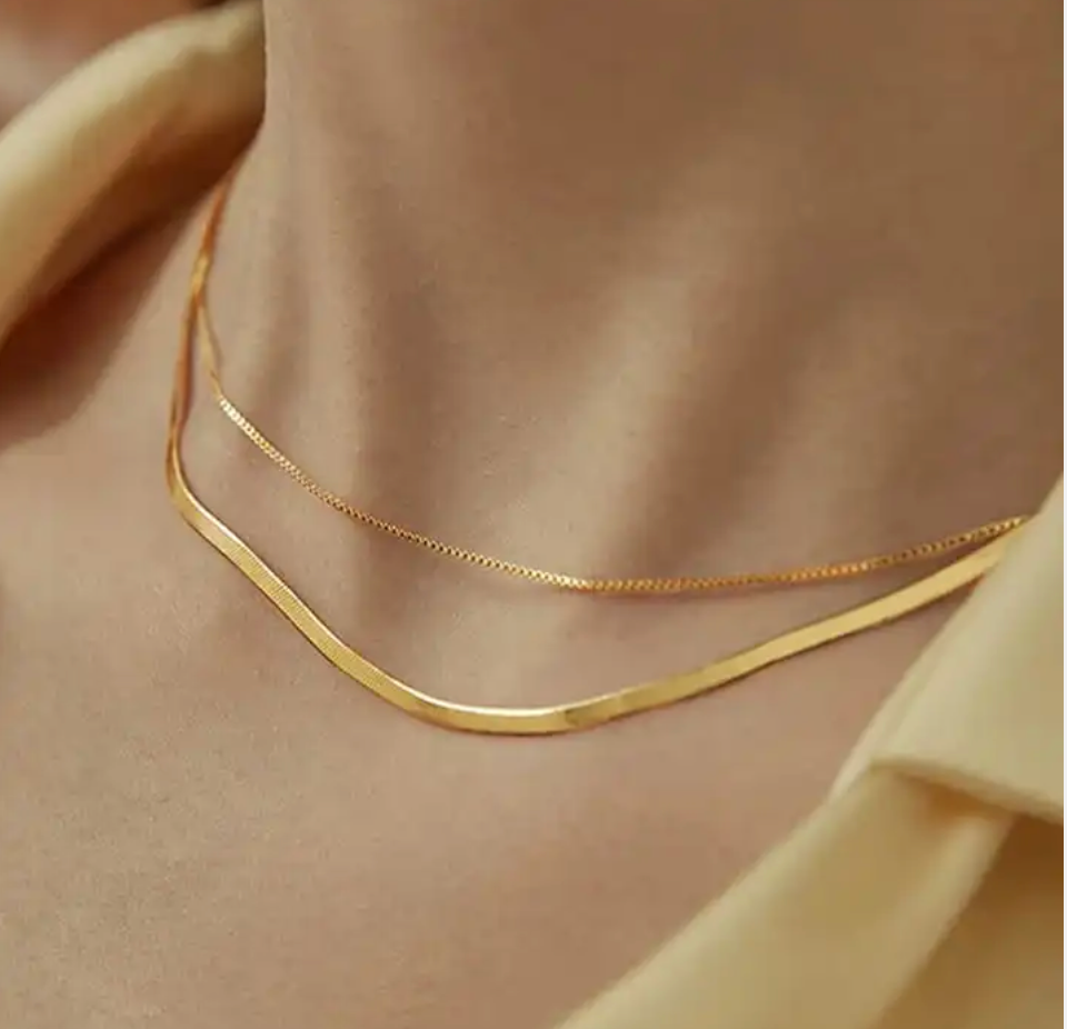 Isabella Layered Necklace Set