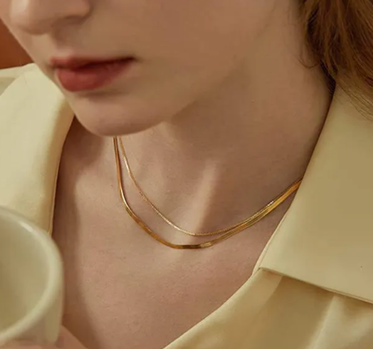 Isabella Layered Necklace Set