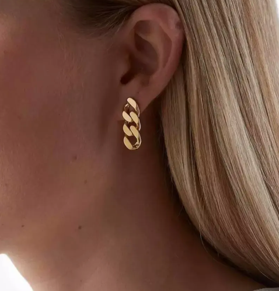Courtney Chain Link Earrings