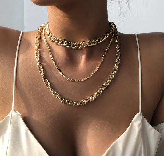 Ryker Layered Necklace Set