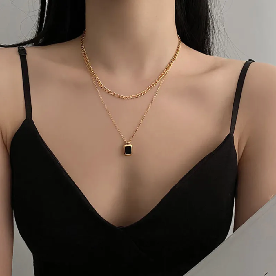Jamie Double Layer Necklace